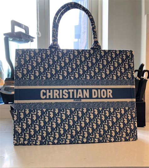 monogram dior book tote|christian dior vintage bag.